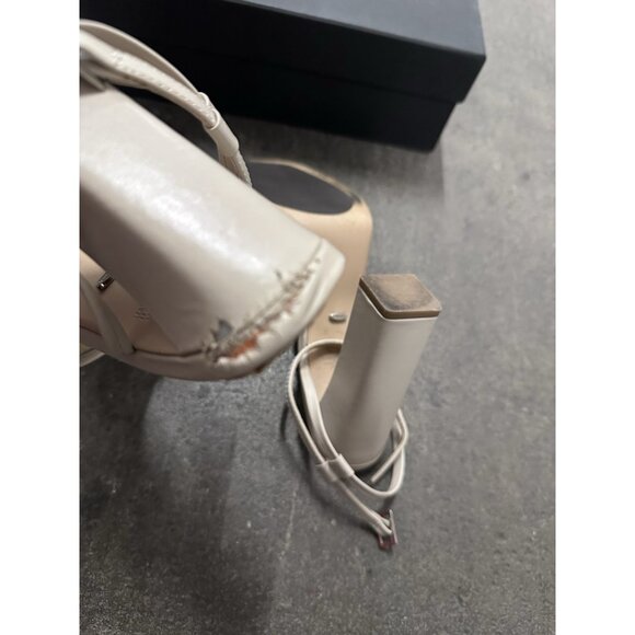 Tony Bianco Detroit Heels Vanilla Capretto Platform - Picture 9 of 9